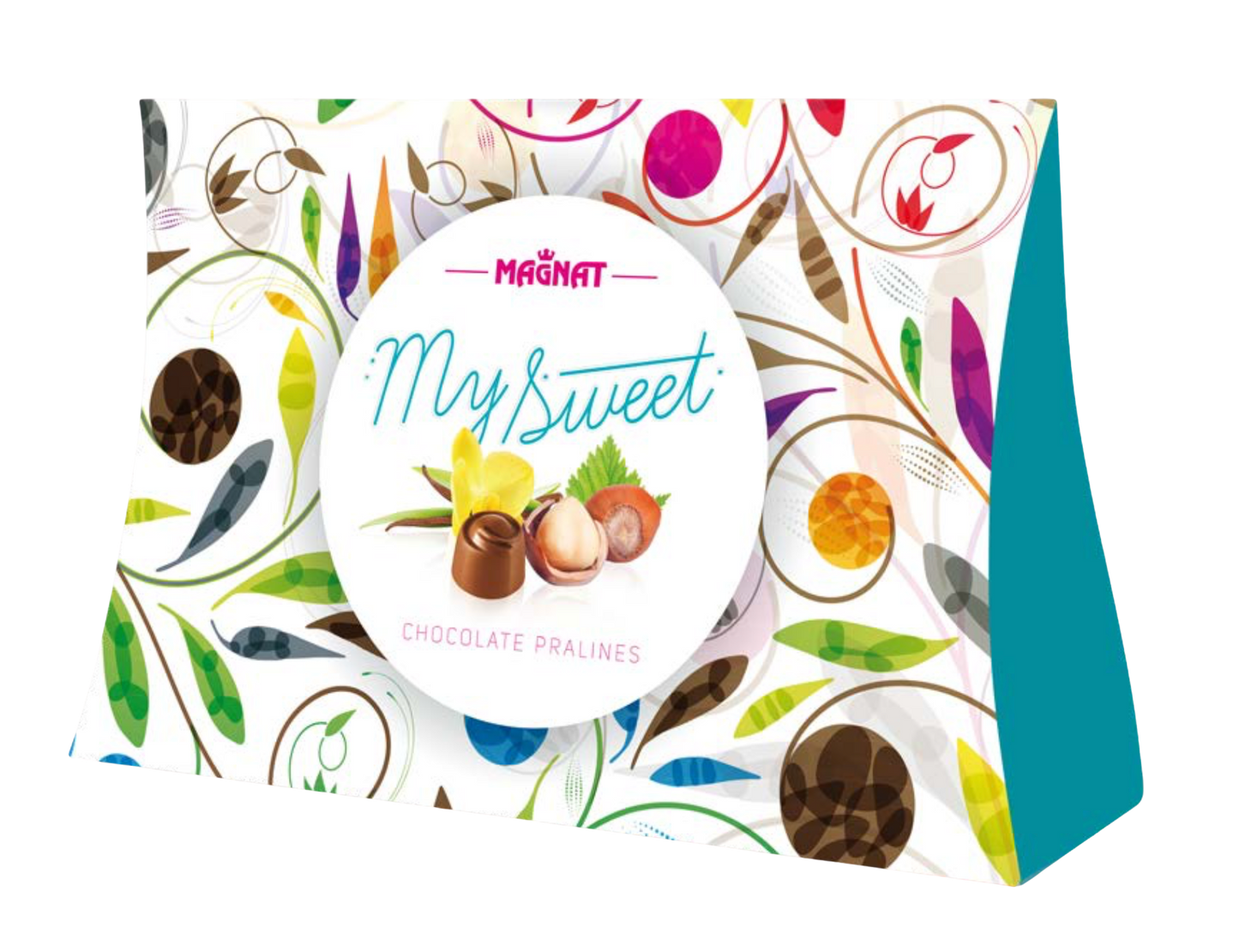 MAGNAT My Sweet – Milk Chocolate Pralines Assortment (Vanilla & Hazelnut), Net Wt: 6.52 oz (185 g)