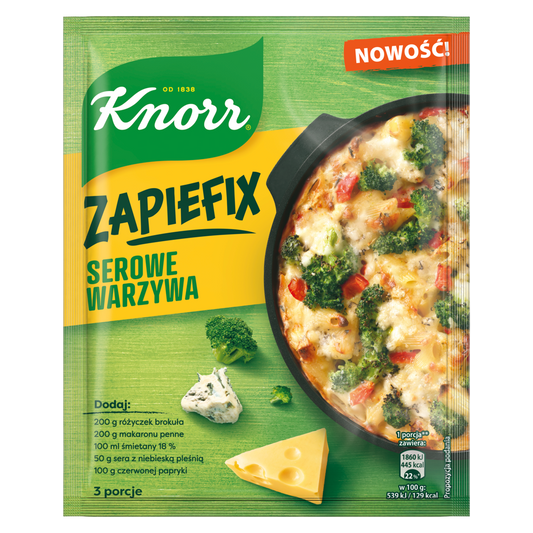 Knorr Zapiefix - Cheesy Vegetable Casserole Fix, Net Wt. 1.41 oz (40 g)