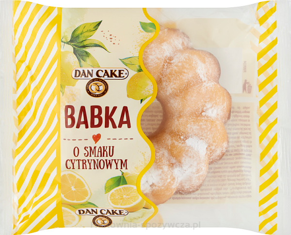 DAN CAKE - lemon cake, net weight: 8.82 oz