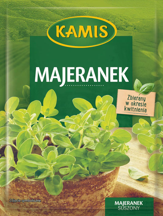 Kamis – Marjoram, Net Weight: 0.24 oz (7 g)