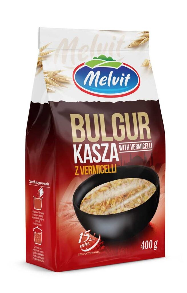 Melvit - bulgur with vermicelli, net weight: 14,11 oz