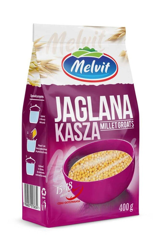 Melvit - millet groats, net weight: 14,11 oz