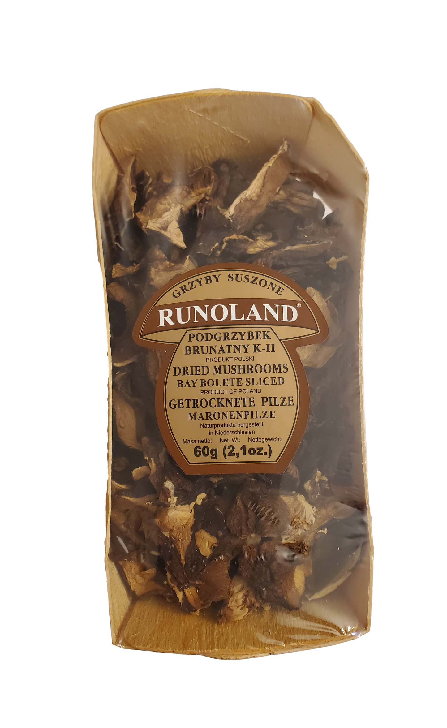 Runoland – Dried Mushrooms Bay Bolete Sliced 2.1 oz (60 g)
