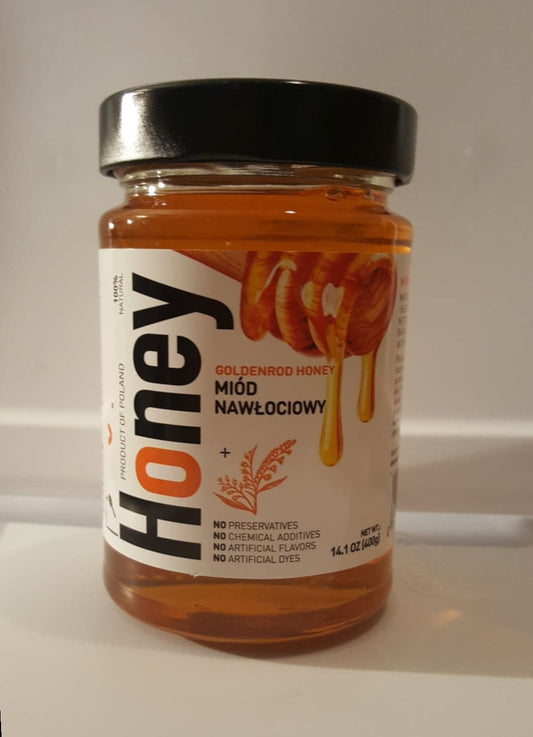 Vavel - organic goldenrod honey, net weight: 14.11 oz