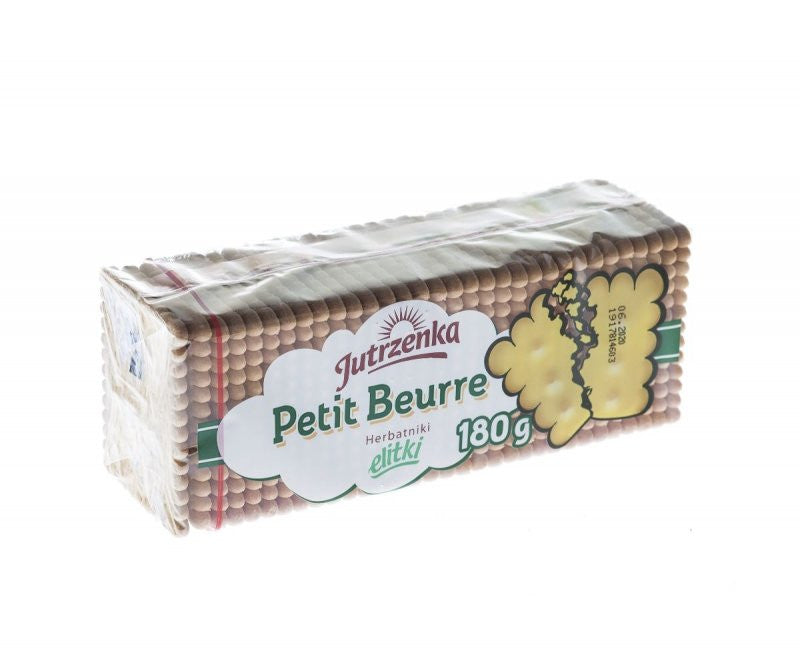 Jutrzenka - Petit Beurre Elitki biscuits, net weight: 180 g
