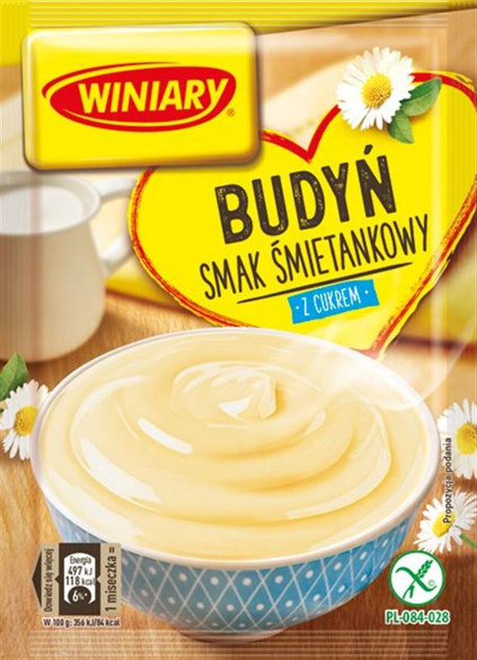 Winiary - cream pudding with sugar, net weight: 60 g