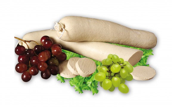 Pork liverwurst, net weight: 1 lb