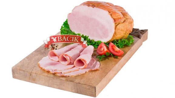 Traditional style ham, net weight: 1 lb