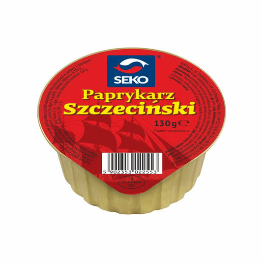 Seko - Paprykarz Szczeciński, fish paste with rice, net weight: 130 g