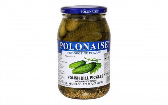 Polonaise - polish dill pickles, net weight: 30 oz (850 g)