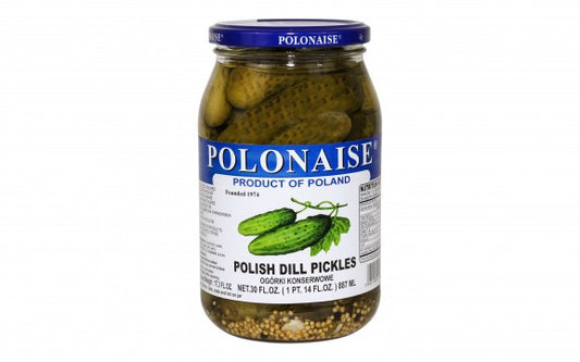 Polonaise - polish dill pickles, net weight: 30 oz (850 g)