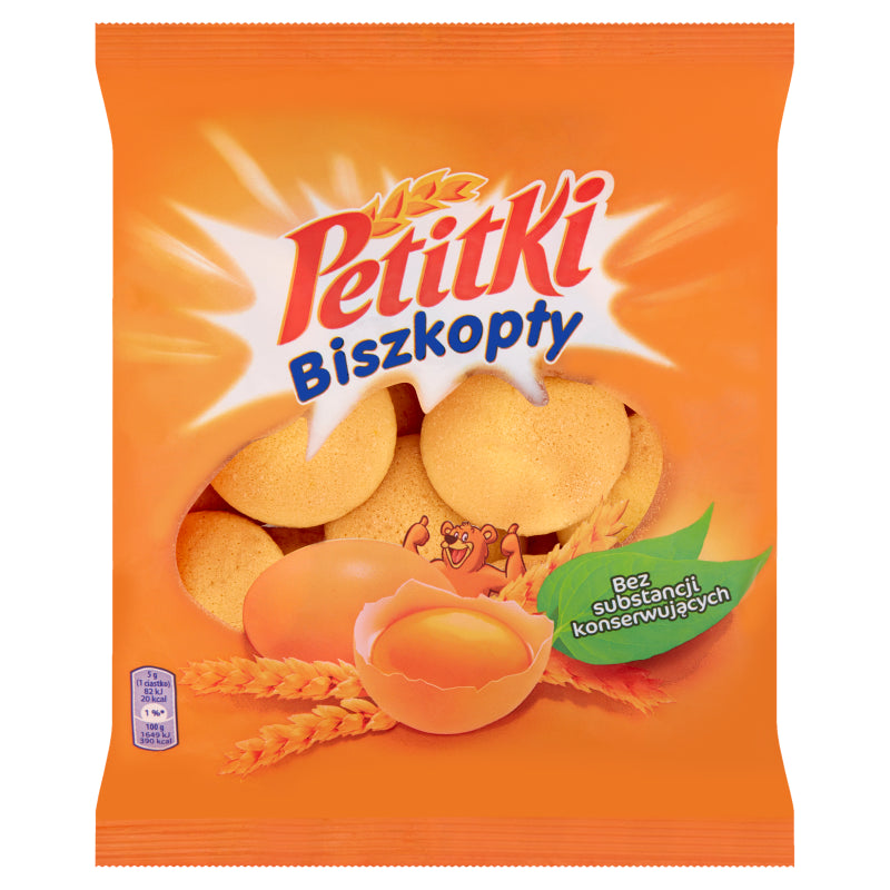 Petitki biscuits, net weight: 4.23 oz