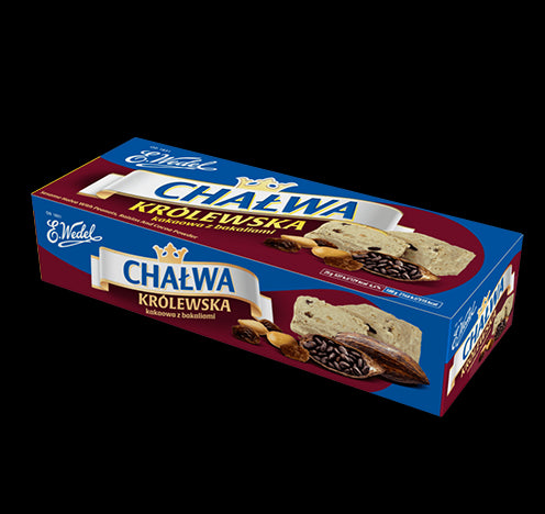 E. Wedel - sesame halva with peanuts, raisins and cocoa powder, net weight: 8.82 oz