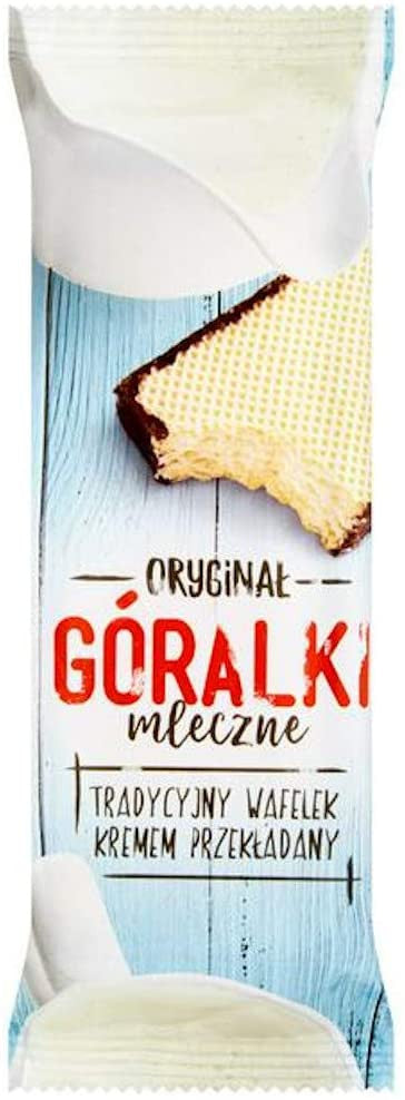 Góralki - wafer sandwich with milky flavor, net weight: 1.76 oz