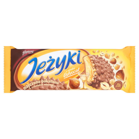 Goplana Jeżyki - hedgehog cookies advocat, net weight: 4.93 oz