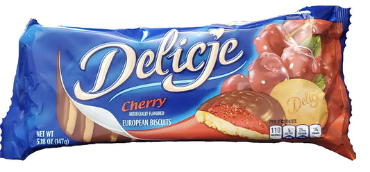 E. Wedel Delicje - biscuit with cherry jelly, net weight: 5.18 oz