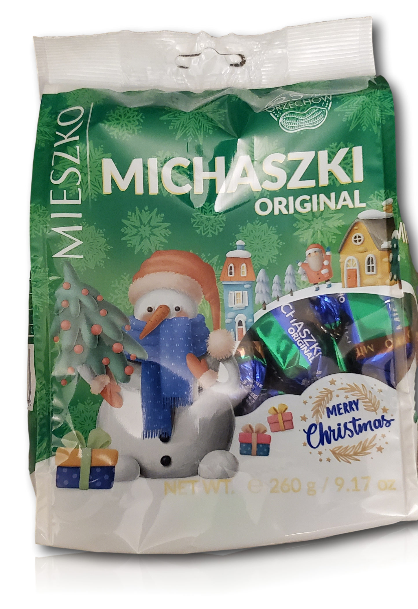 Mieszko - chocolate candy with peanut filling, net weight: 9.17 oz