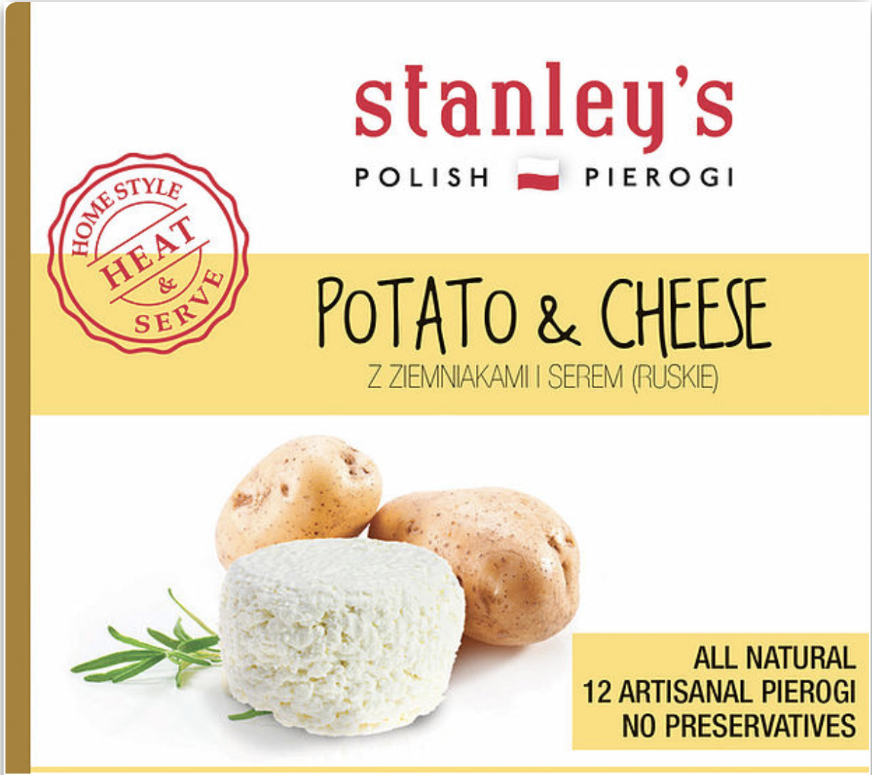 Stanley's Pierogi - potato & cheese, net weight: 29.0 oz (2 pcs)