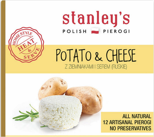 Stanley's Pierogi - potato & cheese, net weight: 29.0 oz (2 pcs)