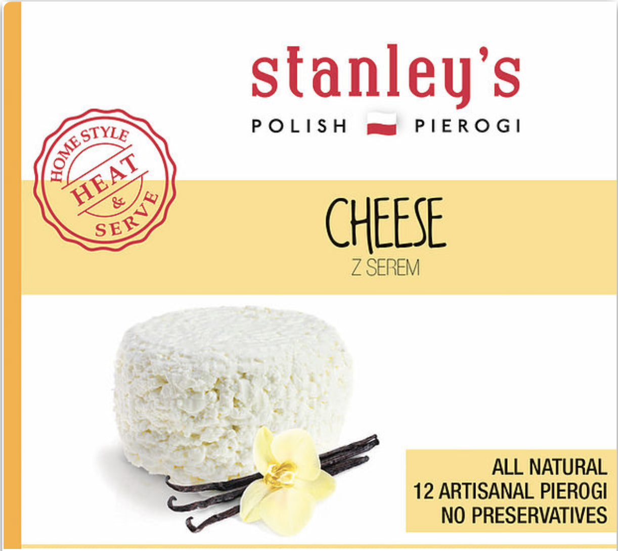 Stanley's Pierogi - sweet cheese, net weight: 30 oz (2 pcs)