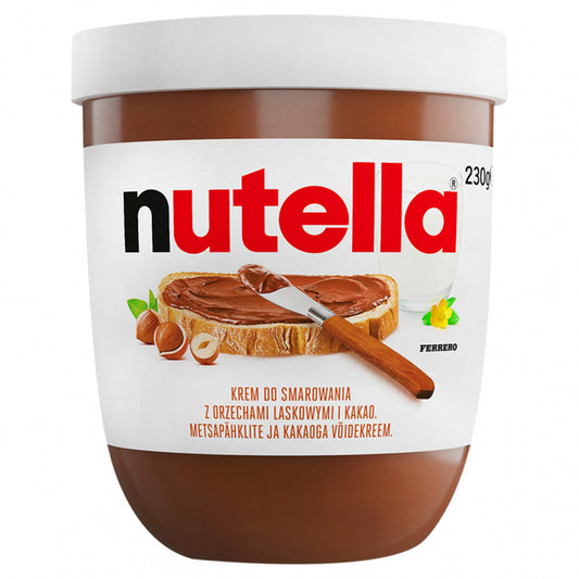 Nutella - hazelnut spread with cocoa, net weight: 8.11 oz