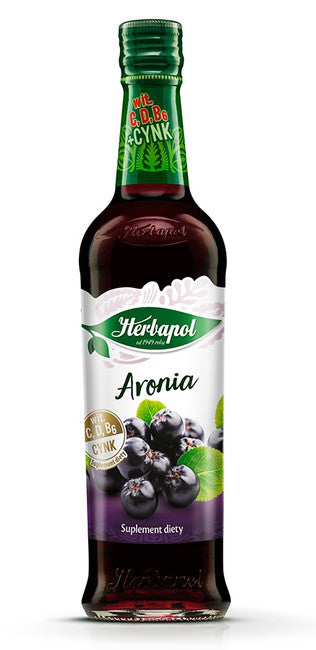 Herbapol - chokeberry syrup, net content volume: 14.2 fl oz