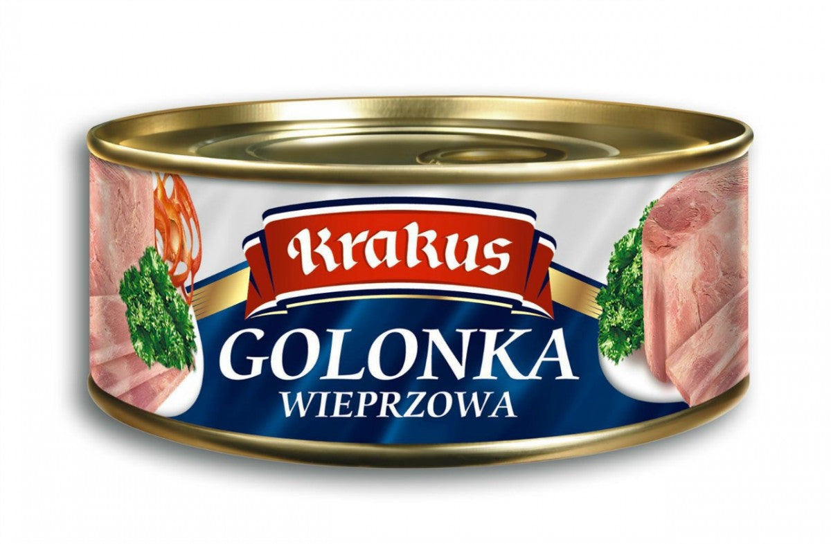 Krakus Golonka Wieprzowa - cured pork shank, meat with natural juices, net weight: 10.5 oz.