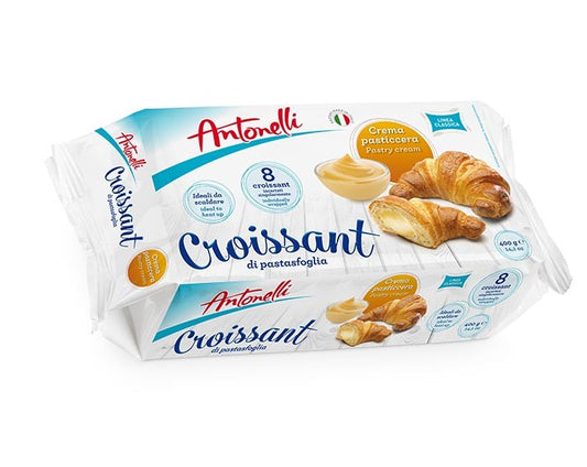 Antonelli - croissants with pastry cream filling (8 pieces), net weight: 14,1 oz