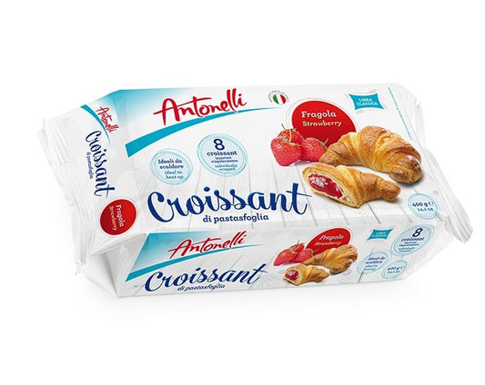 Antonelli - croissants with strawberry filling (8 pieces), net weight: 14,1 oz