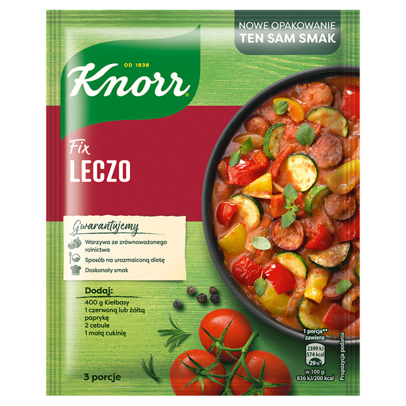 Knorr - vegetable stew fix (Leczo), net weight: 1,13 oz