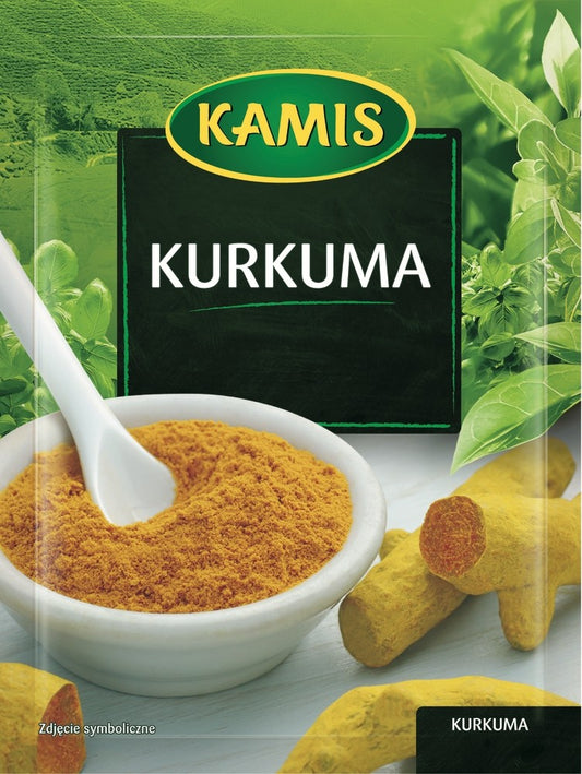 Kamis - turmeric powder, net weight: 0,7 oz
