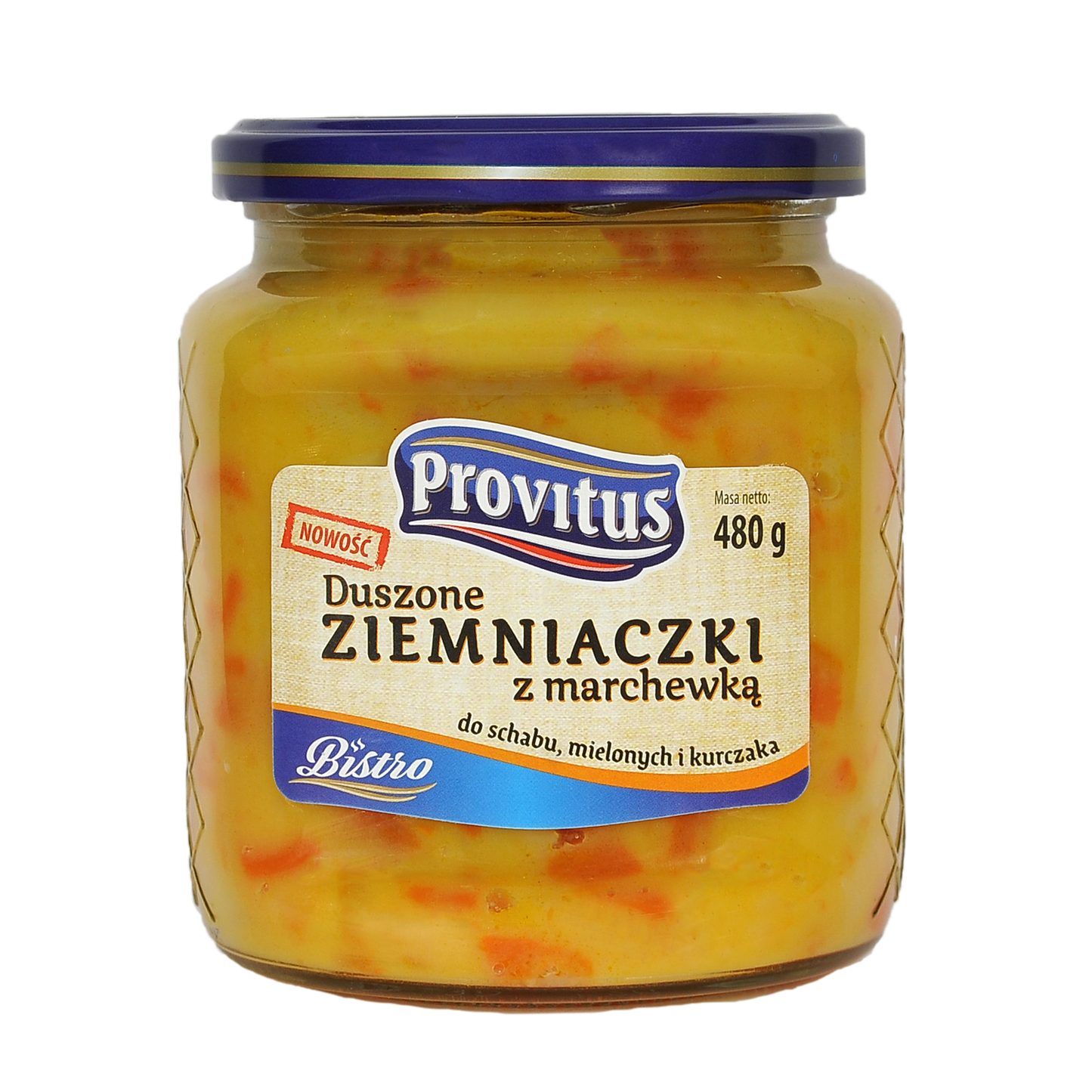 Provitus – Fried Potatoes with Carrots (Duszone Ziemniaczki z Marchewką), Net Wt: 16.9 oz (480 g)