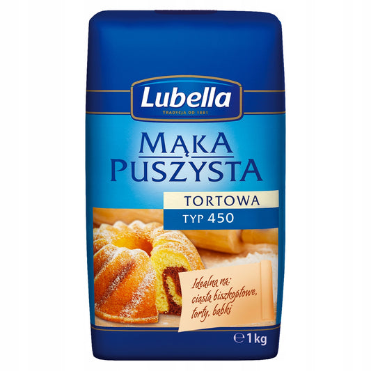 Lubella - puffy wheat flour type 450, net weight: 2 lb 3,3 oz