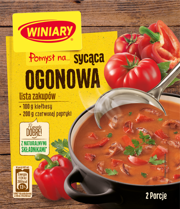 Winiary Idea for... Hearty Oxtail Soup Mix, net wt: 1.41 oz (40 g)