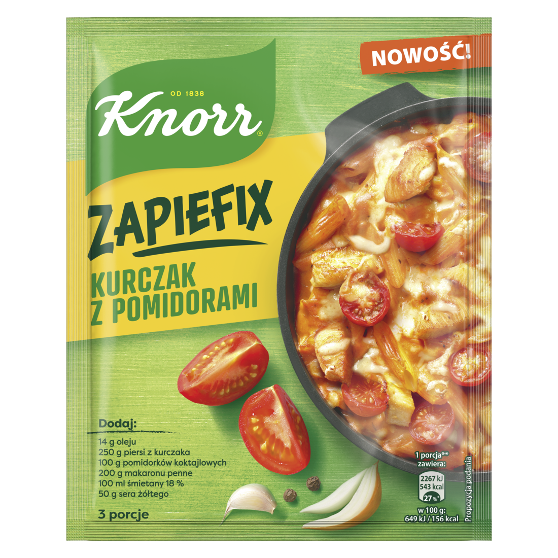 Knorr Zapiefix - Tomato Chicken Casserole Fix, Net Wt. 1.69 oz (48 g)