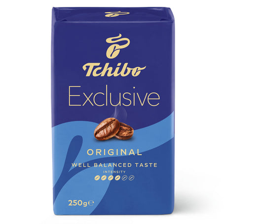 Tchibo Exclusive Ground Coffee, net wt.: 8.8 oz (250 g)