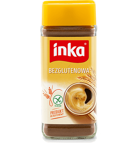 Inka Bezglutenowa – Gluten-Free Instant Grain Coffee Drink, Net Wt. 3.5 oz (100 g)