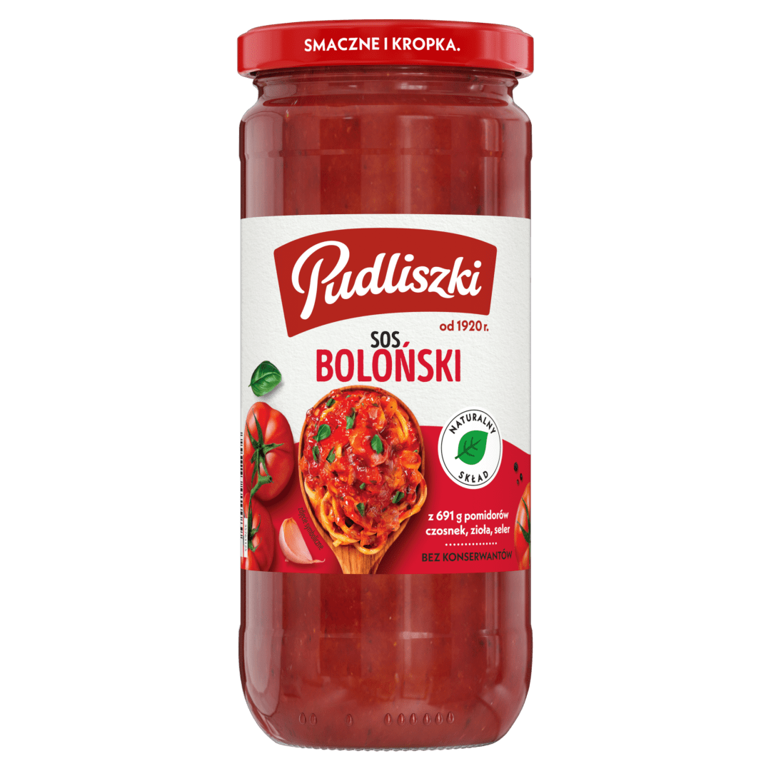 Pudliszki - Bolognese Sauce, Net weight: 16.93 oz (480 g)