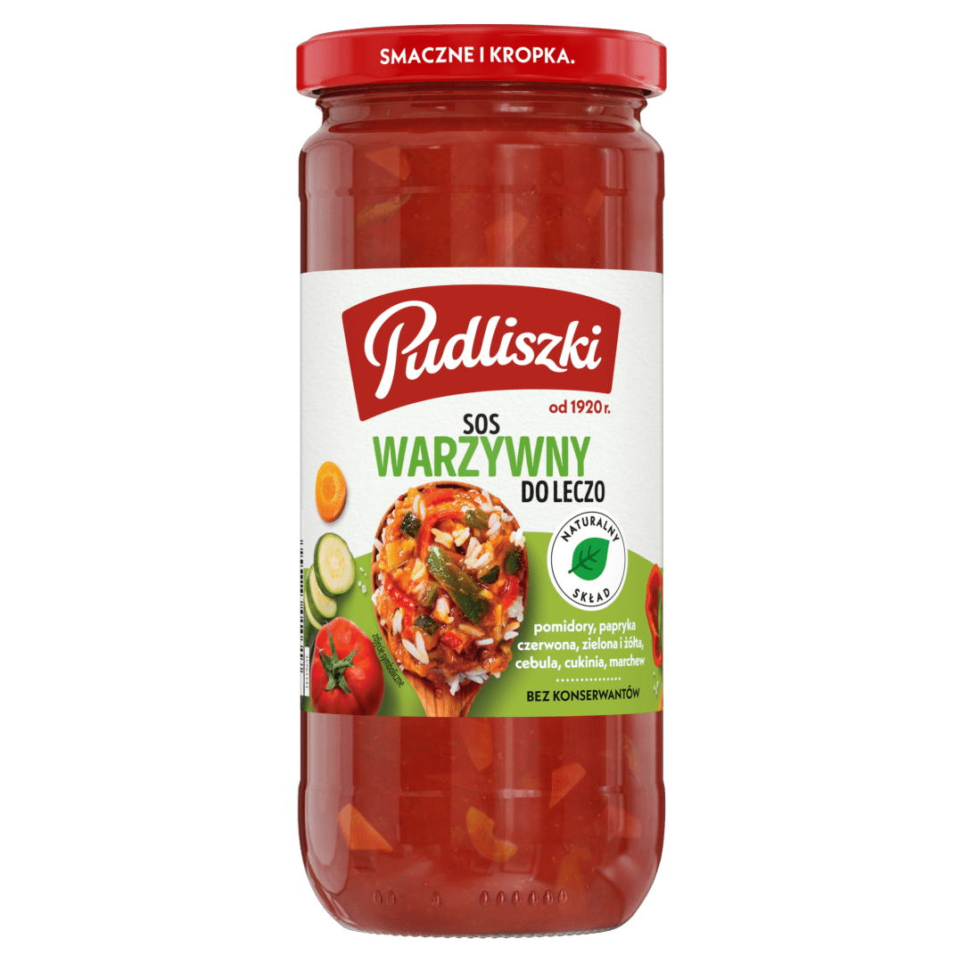 Pudliszki – Vegetable Sauce for Leczo, Net weight: 16.93 oz (480 g)