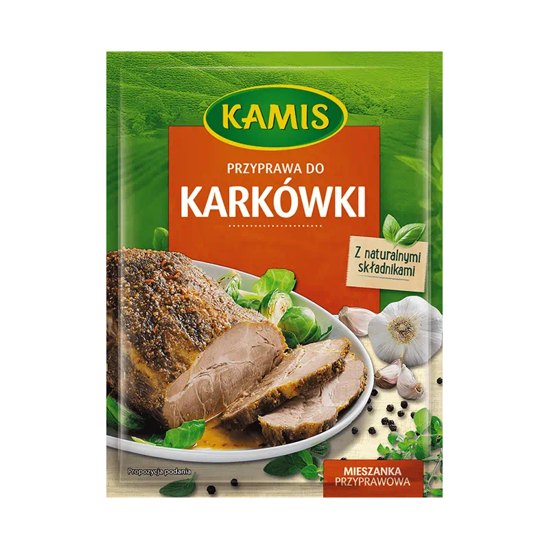 Kamis – pork neck seasoning mix, net wt: 0.71 oz (20 g)