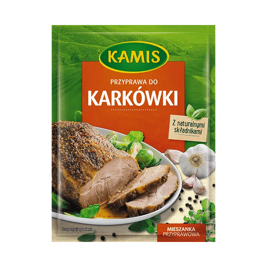 Kamis – pork neck seasoning mix, net wt: 0.71 oz (20 g)