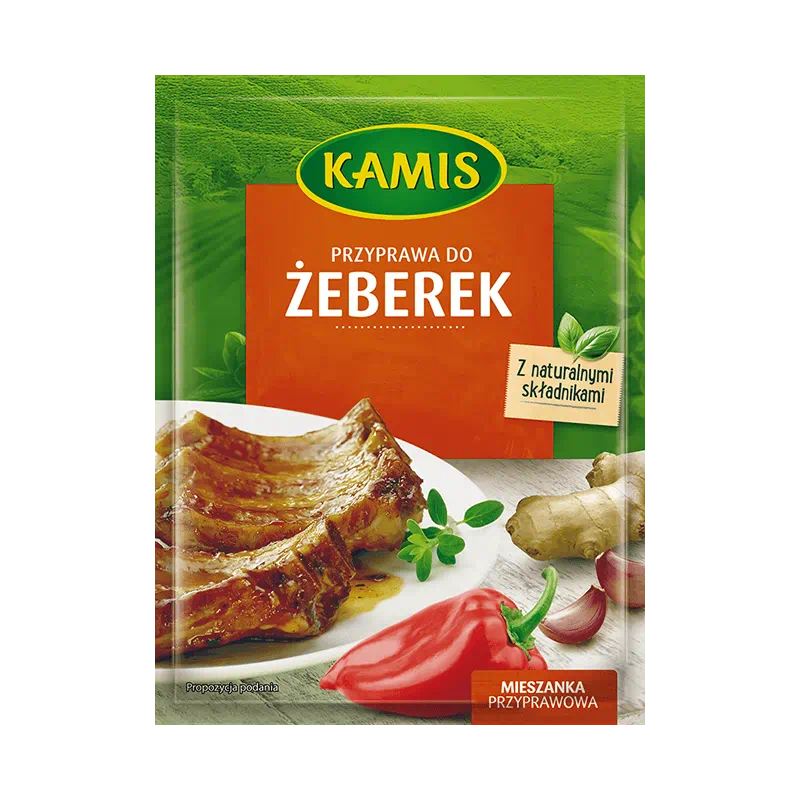 Kamis – seasoning mix for ribs, net wt: 0.7 oz (20 g)