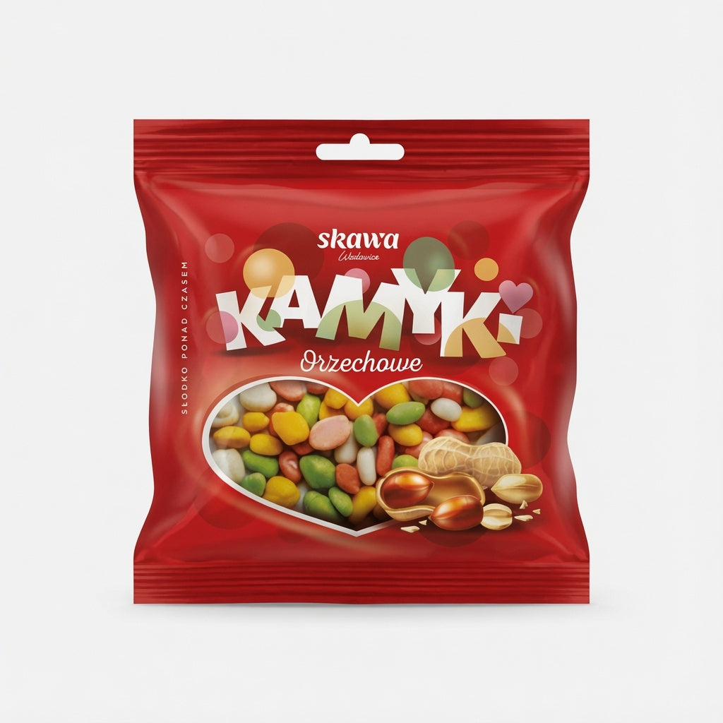 Skawa - Sugar Coated Peanuts, Net Wt: 2.82 oz (80 g)