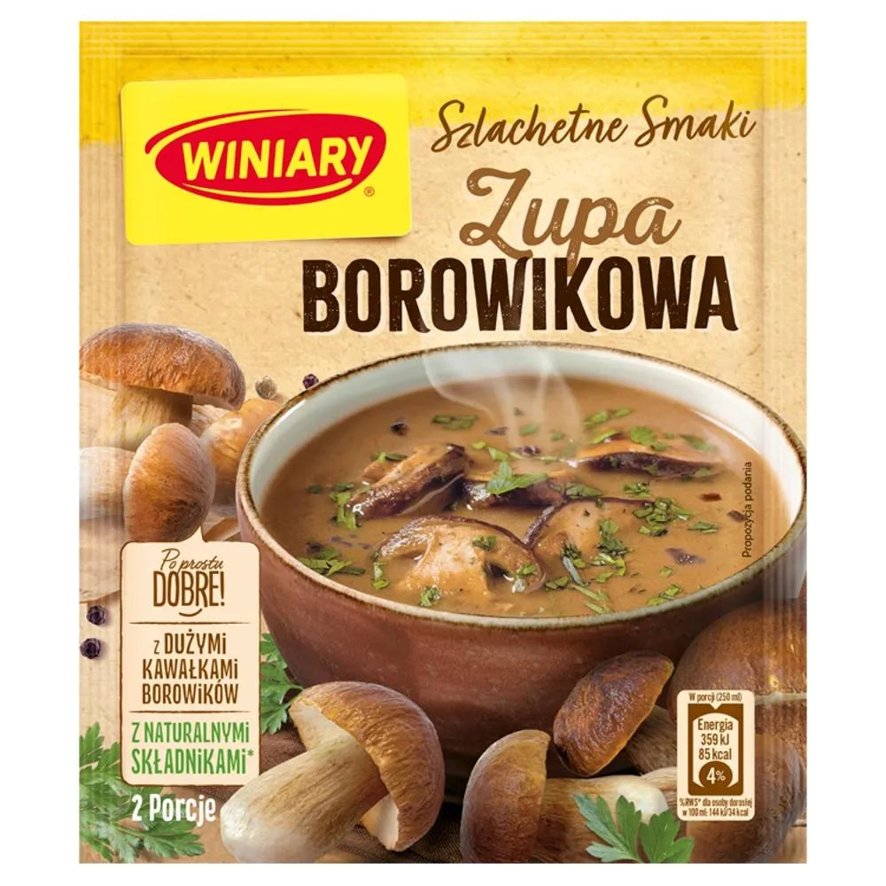 Winiary – Boletus Soup, net wt.: 1.55 oz (44 g)