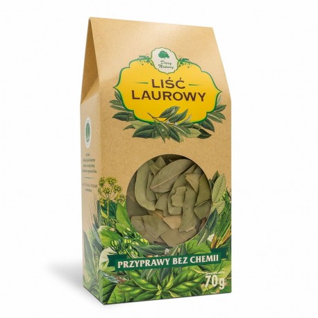 Dary Natury - bay leaf, chemical-free, net weight: 2.5 oz