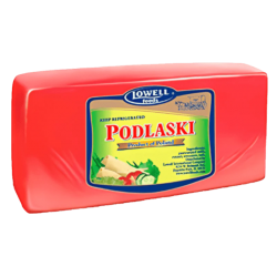 Lowell - Podlaski cheese, sliced, net weight: 1 lb