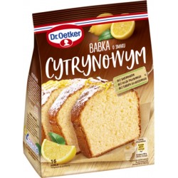 Dr. Oetker - lemon powder cake, net weight: 13.23 oz