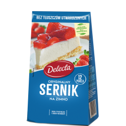 Delecta - no bake original cheesecake, net weight: 193 g