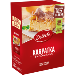 Delecta - Carpathian Mountain cream cake mix, net weight: 13.76