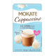 Mokate - Cappuccino, instant coffee, ICE CREAM flavor, net weight: 5.6 oz (0.7 oz x 8)